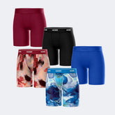 Biker High Waisted Ultramarine 5-Pack