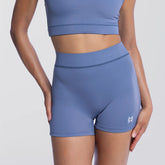 Star High Waisted Swim Steel blue