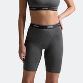 Biker High Waisted Charcoal Heather 2.0