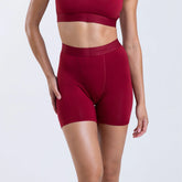 Baller High Waisted Rhubarb