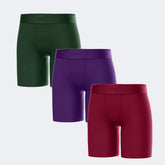 Biker High Waisted Woodland 3-Pack