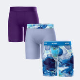 Biker High Waisted Ultramarine 3-Pack