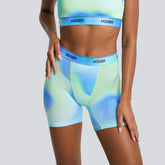 Baller High Waisted Aqua Amp