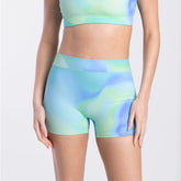 Star High Waisted Swim Aqua Amp
