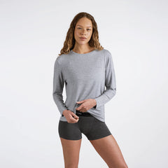 Sleep Long Sleeve Tee Heather Grey