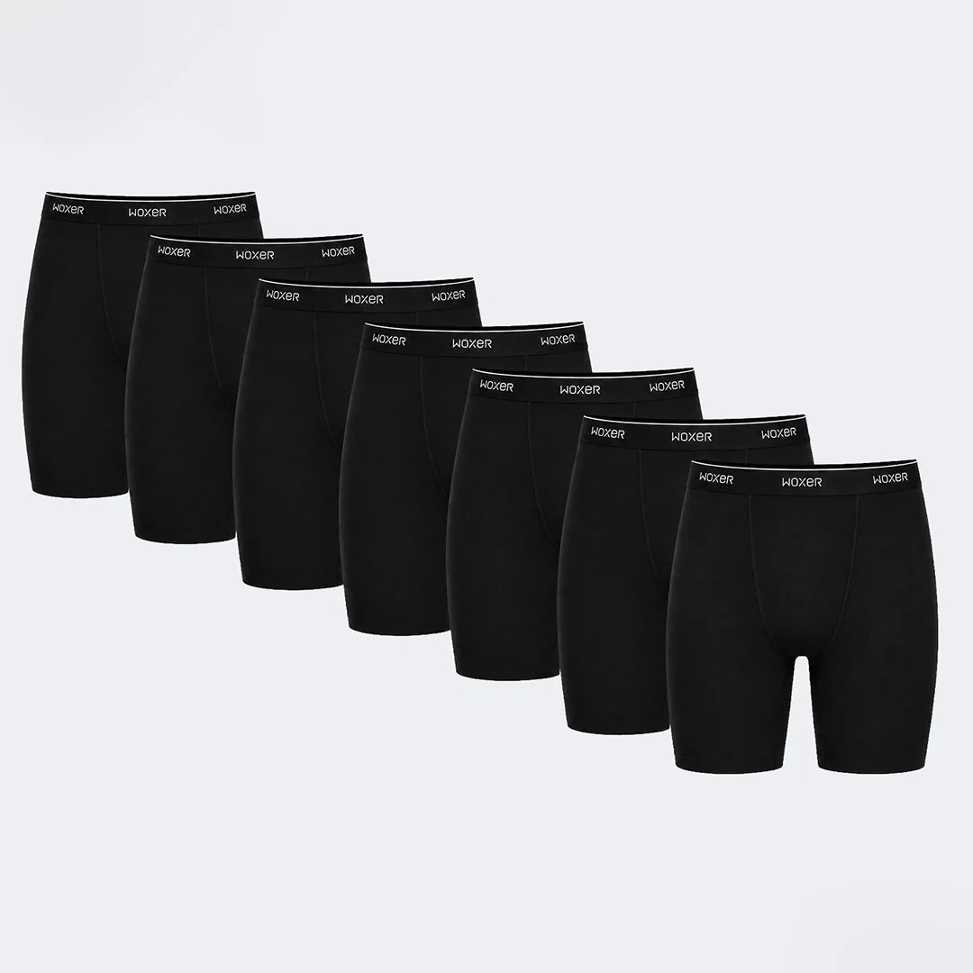 Biker Pad Liner Black 2.0 7-Pack