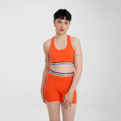 Baller High Waisted Coral Pride